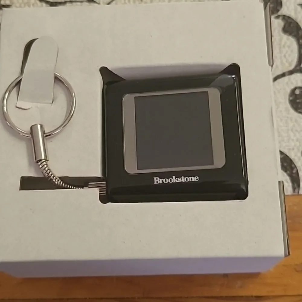 Brookstone Digital Keychain
